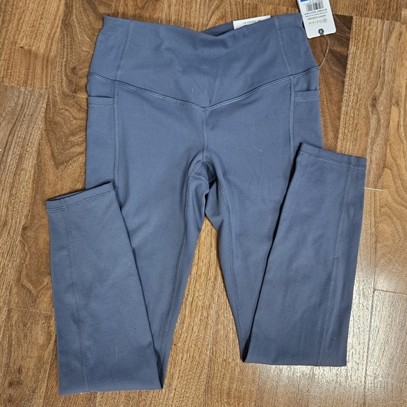 GAIAM NWT light blue women's XS leggings - Picture 5 of 6
